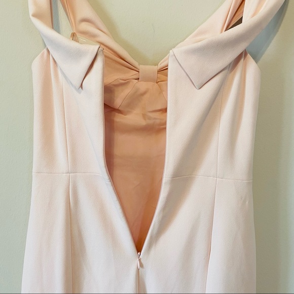 Gal Meets Glam Pink Tyler Off Shoulder Midi Dress Spring Summer Size 6 - Picture 8 of 8